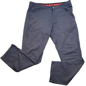 Men's Puma 2019 Jackpot 5 Pocket Golf Pants Navy 36/32 Style #578796 Tiny Flaw